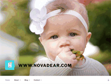 Tablet Screenshot of novadear.com